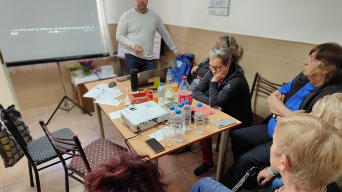 Работна среща за популяризиране на процеса на разработване на стратегия за ВОМР,  04.10.2023 г. в с. Казашка река