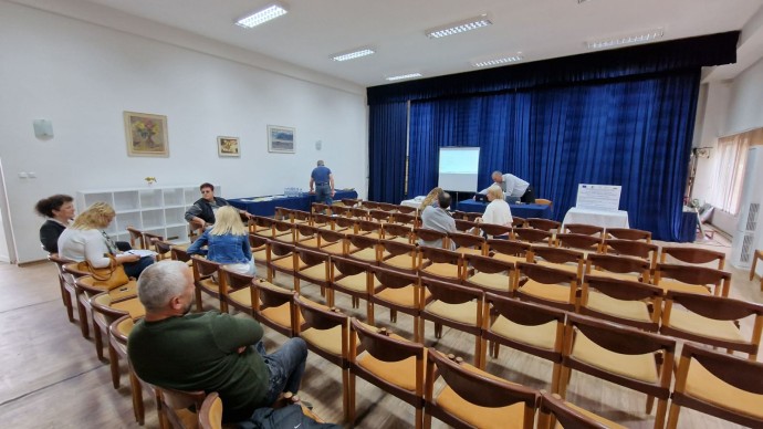 Работна среща за популяризиране на процеса на разработване на стратегия за ВОМР,  06.10.2023 г. в с. Звездица